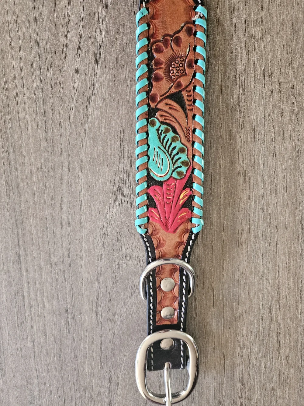 Hand-Tooled Leather 16